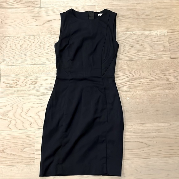 H&M work dress size 2 navy - Picture 1 of 3
